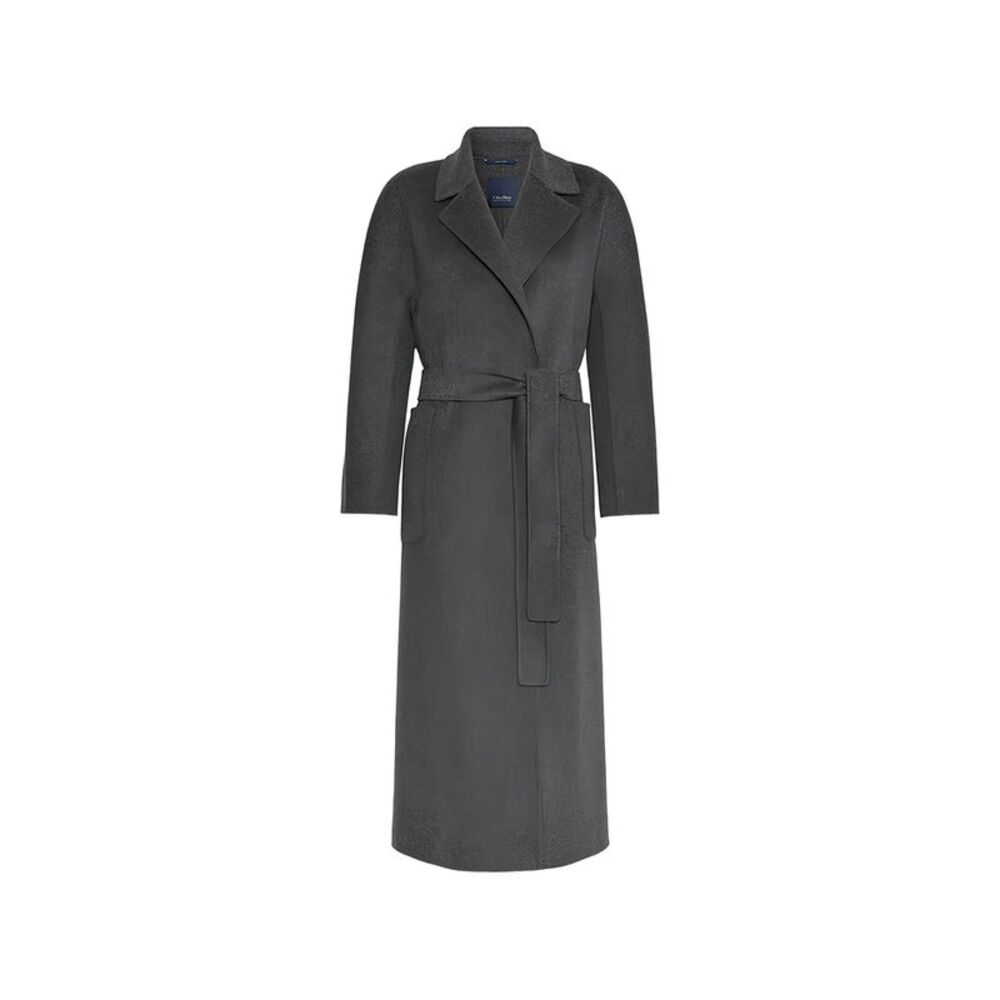 'S Max Mara Grey Coats - Single Breasted Coats Women